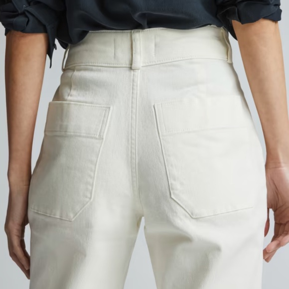 Everlane The Organic Straight-Leg Pant Bone - Picture 5 of 5